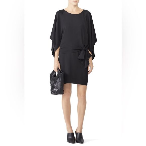 Amanda Uprichard Dark Green Foster Midi Dress Women's Size S - Picture 7 of 15